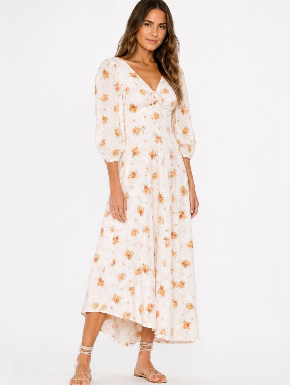 Free People Sea Glass Maxi Dress